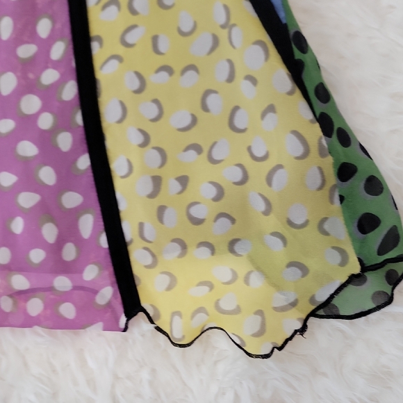 Cage Neck Clowncore Silk Tank Top - Picture 4 of 15